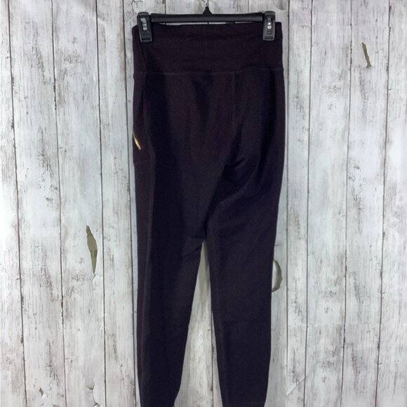 Old Navy Active Deep Heather Purple Leggings Size S minimalist preppy - Picture 2 of 4